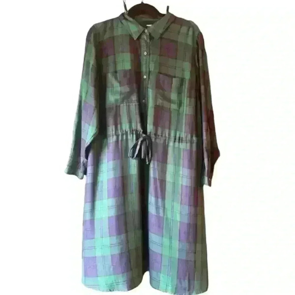 NWOT Old Navy Waist Defined Plus Size Dress XL - Picture 1 of 8